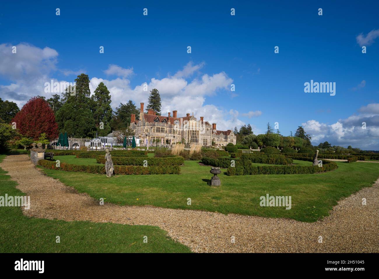 Rhinefield House Hotel, The New Forest, Hampshire, England, Großbritannien Stockfoto