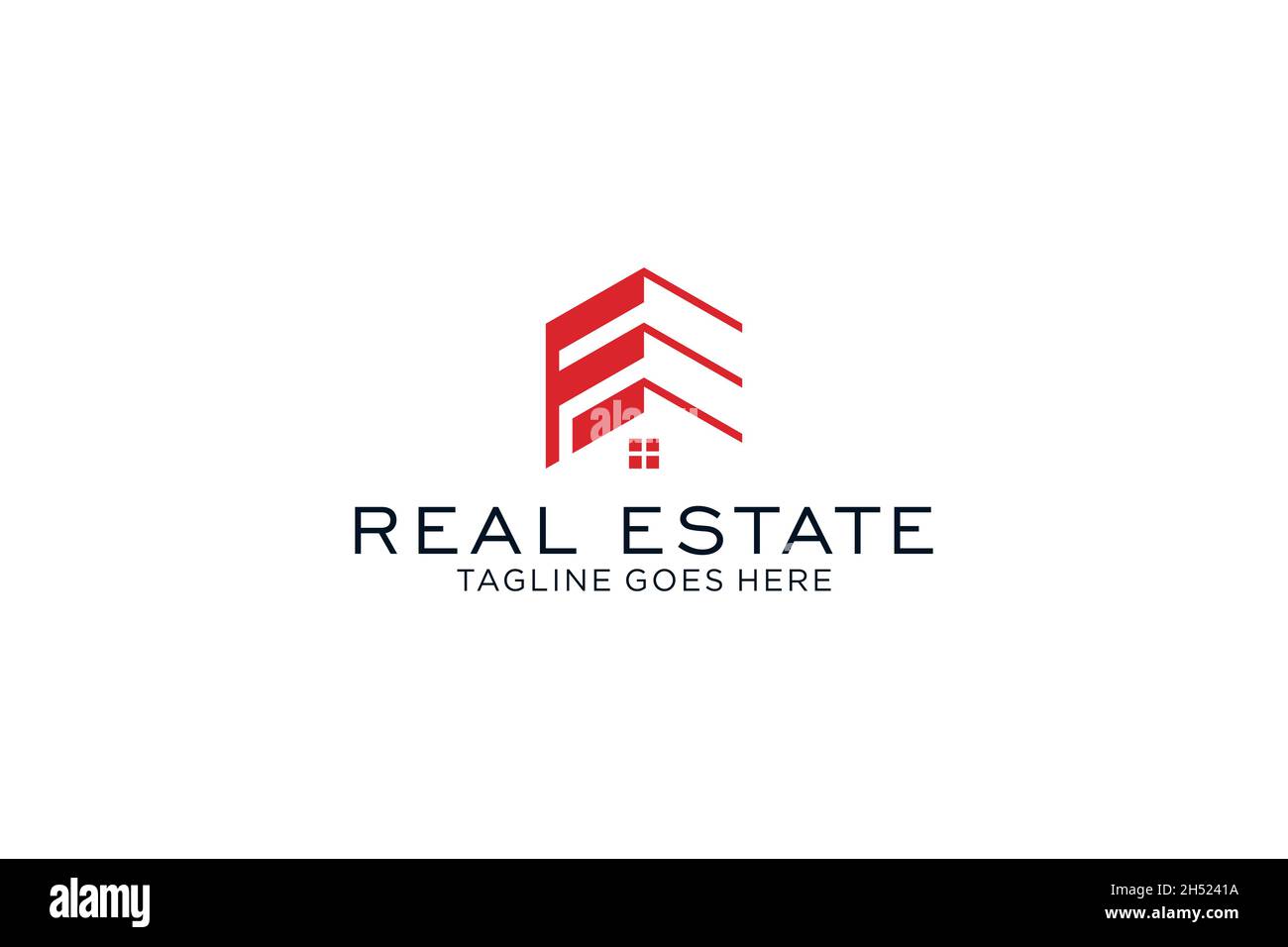 Buchstabe F für Immobilien-Renovierungslogo. Konstruktionsarchitektur Building Logo Design-Vorlage. Stock Vektor