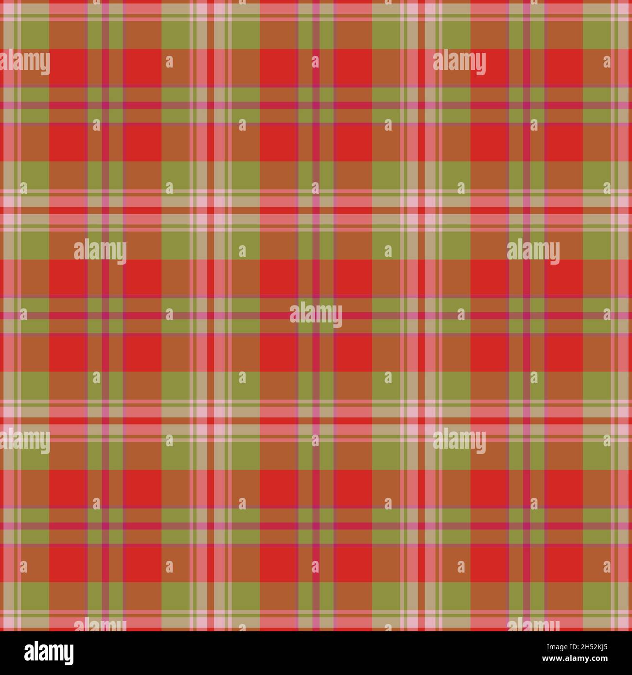 Karo-Karo-Nahtloses Muster. Vektor Hintergrund der textilen Ornament. Flaches Stoffdesign. Tartan. Stock Vektor