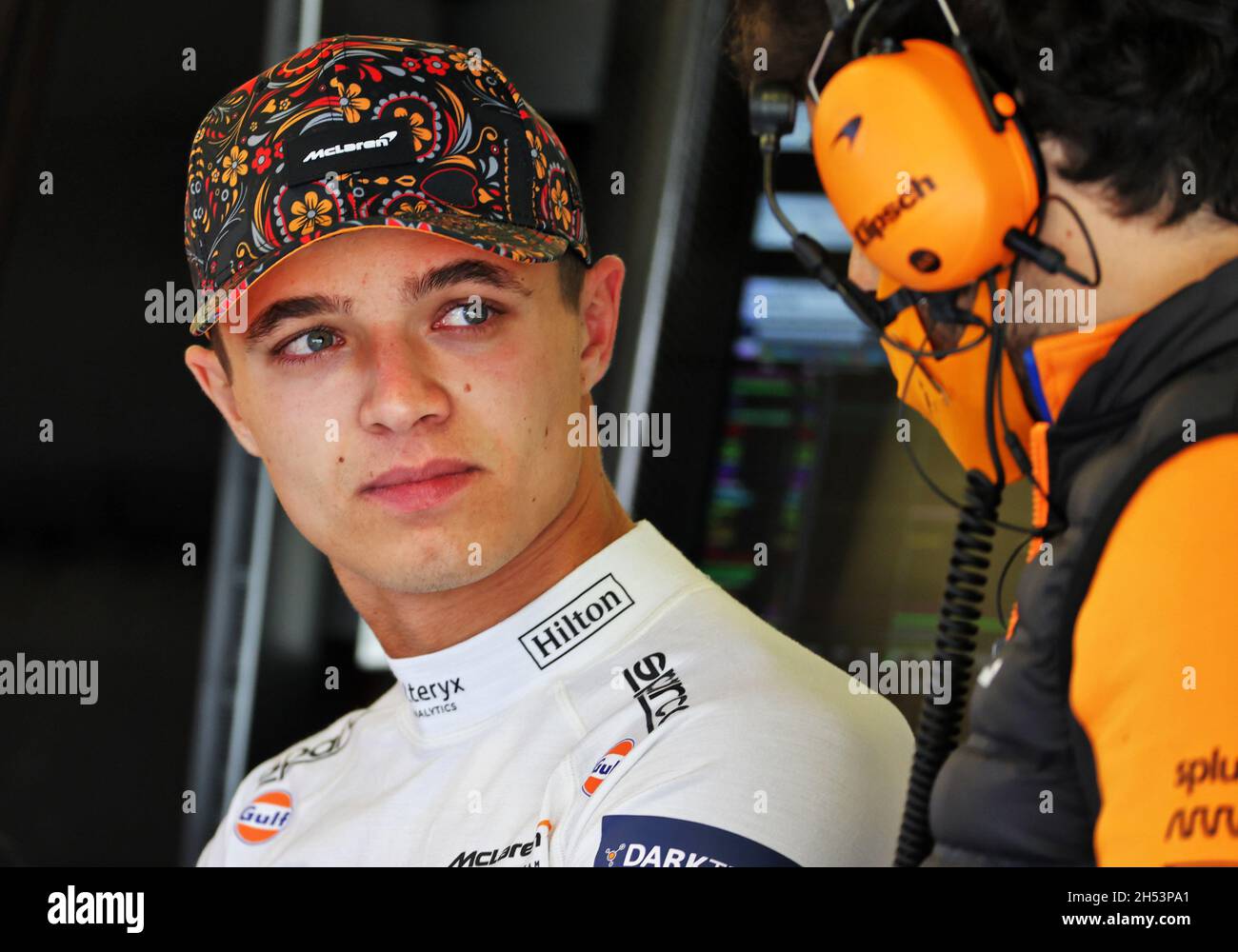 Lando Norris (GBR) McLaren. 06.11.2021. Formel-1-Weltmeisterschaft, Rd 18, Großer Preis Von Mexiko, Mexiko-Stadt, Mexiko, Qualifizierender Tag. Bildnachweis sollte lauten: XPB/Press Association Images. Stockfoto