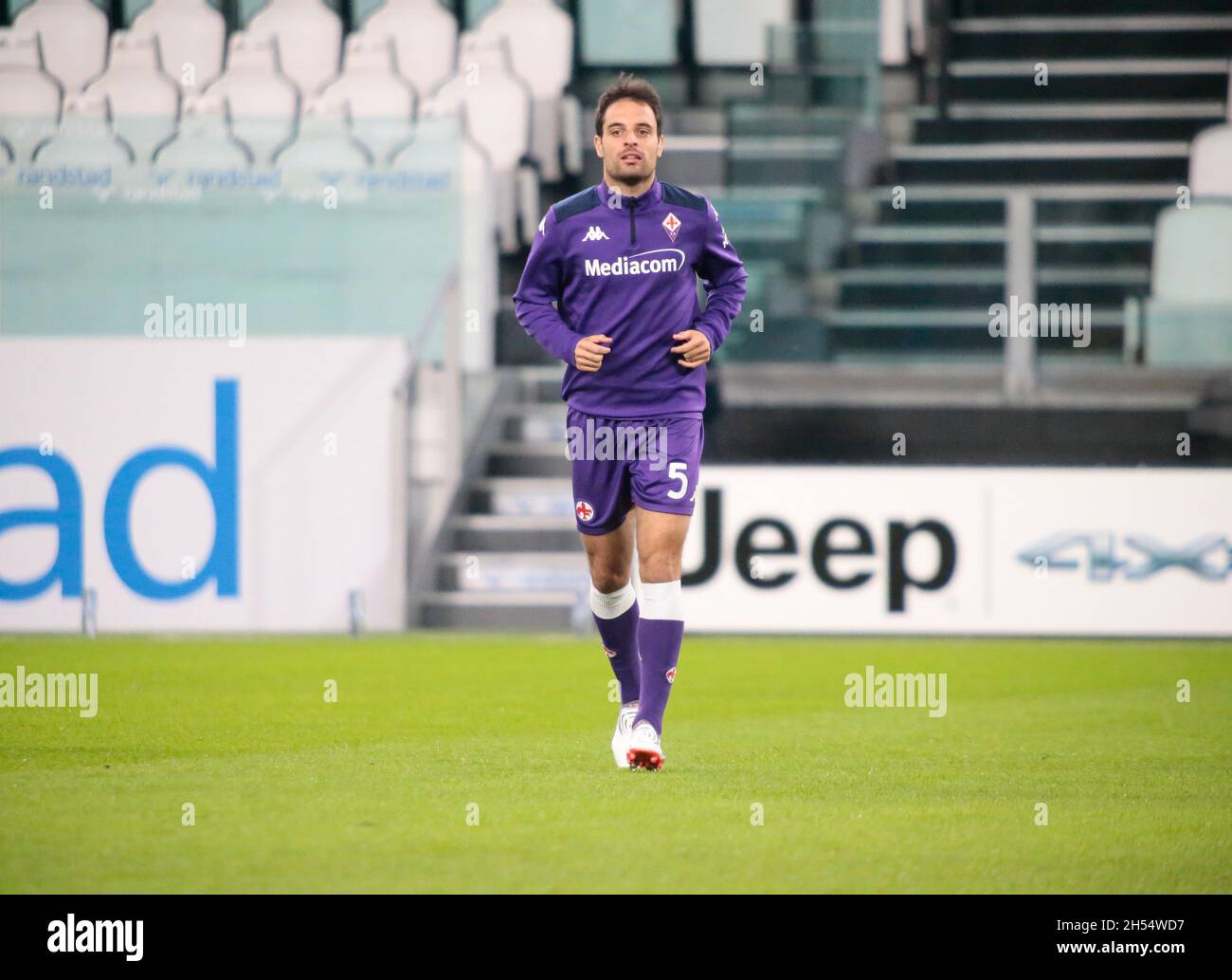 Turin, Italien. November 2021. Italienische Serie A, Juventus FC - Fiorentina Credit: Nderim Kaceli/Alamy Live News Stockfoto