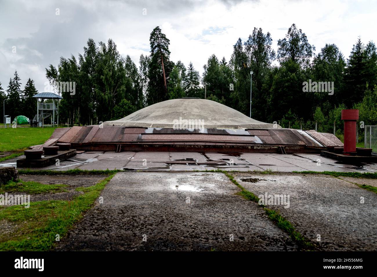 Museum des Kalten Krieges Litauen 2021 Stockfoto