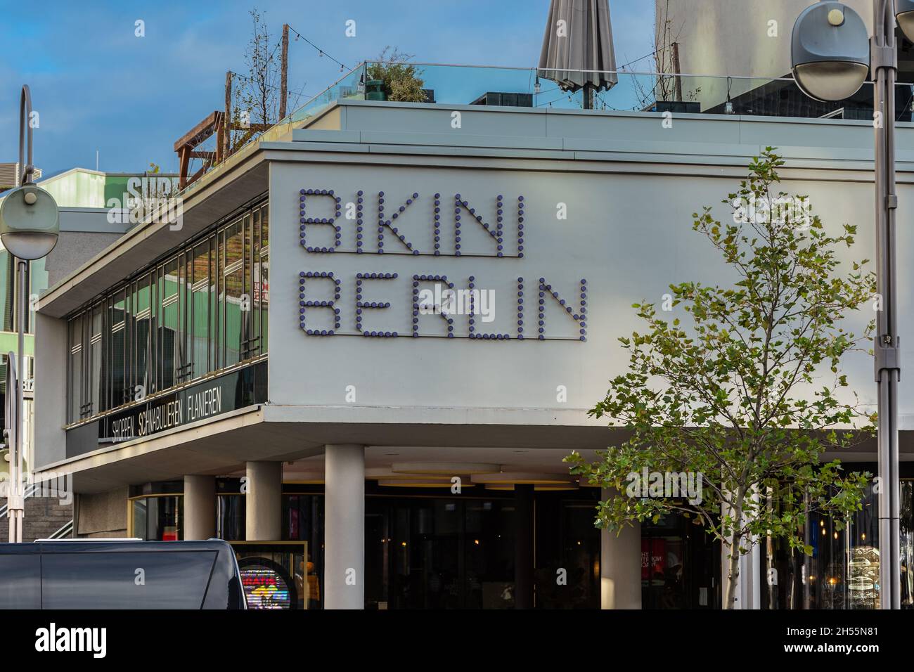 Bikini Berlin ein traditionelles Einkaufszentrum Stockfoto