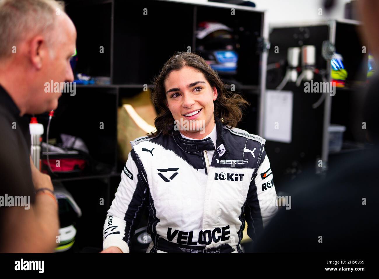 Chadwick Jamie (grb), Richard Mille Racing Team, Orica 07 - Gibson, Portrait während der FIA-Langstrecken-Weltmeisterschaft 2021, FIA WEC, auf dem Bahrain International Circuit, am 7. November 2021 in Sakhir, Bahrain - Foto: Joao Filipe/DPPI/LiveMedia Stockfoto