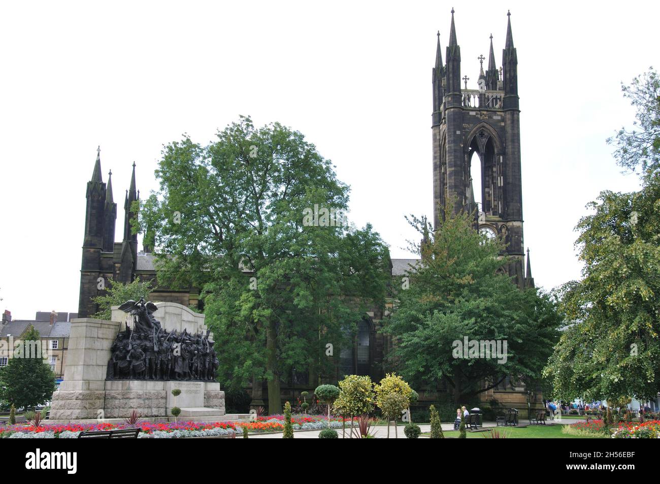 Die Kirche des heiligen Thomas des Märtyrers Newcastle upon Tyne Stockfoto