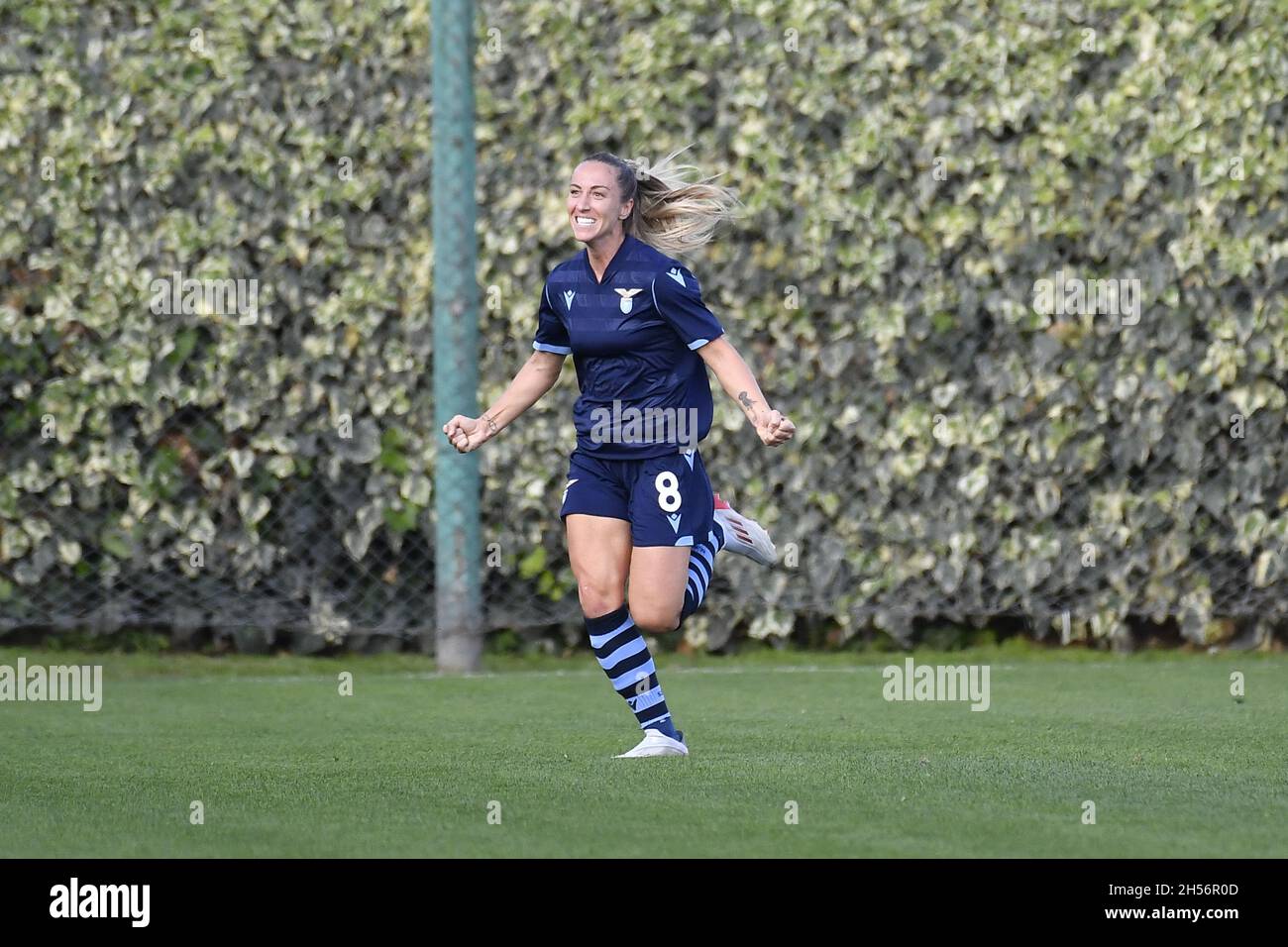 Rom, Italien. November 2021. Cuschieri Rachel von S.S. Lazio Women während der Women Serie Ein Spiel zwischen SS Lazio Women und Napoli Calcio Femminile im Mirko Fersini Stadium am 7. November 2021 in Formello, Italien. Kredit: Unabhängige Fotoagentur/Alamy Live Nachrichten Stockfoto