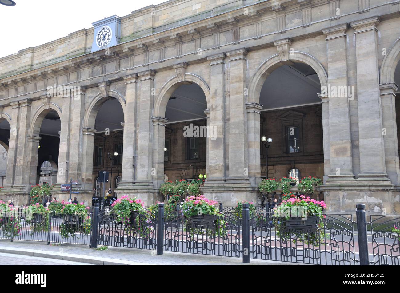 Newcastle Central Station, Newcastle upon Tyne, Tyne and Wear, England, Großbritannien Stockfoto