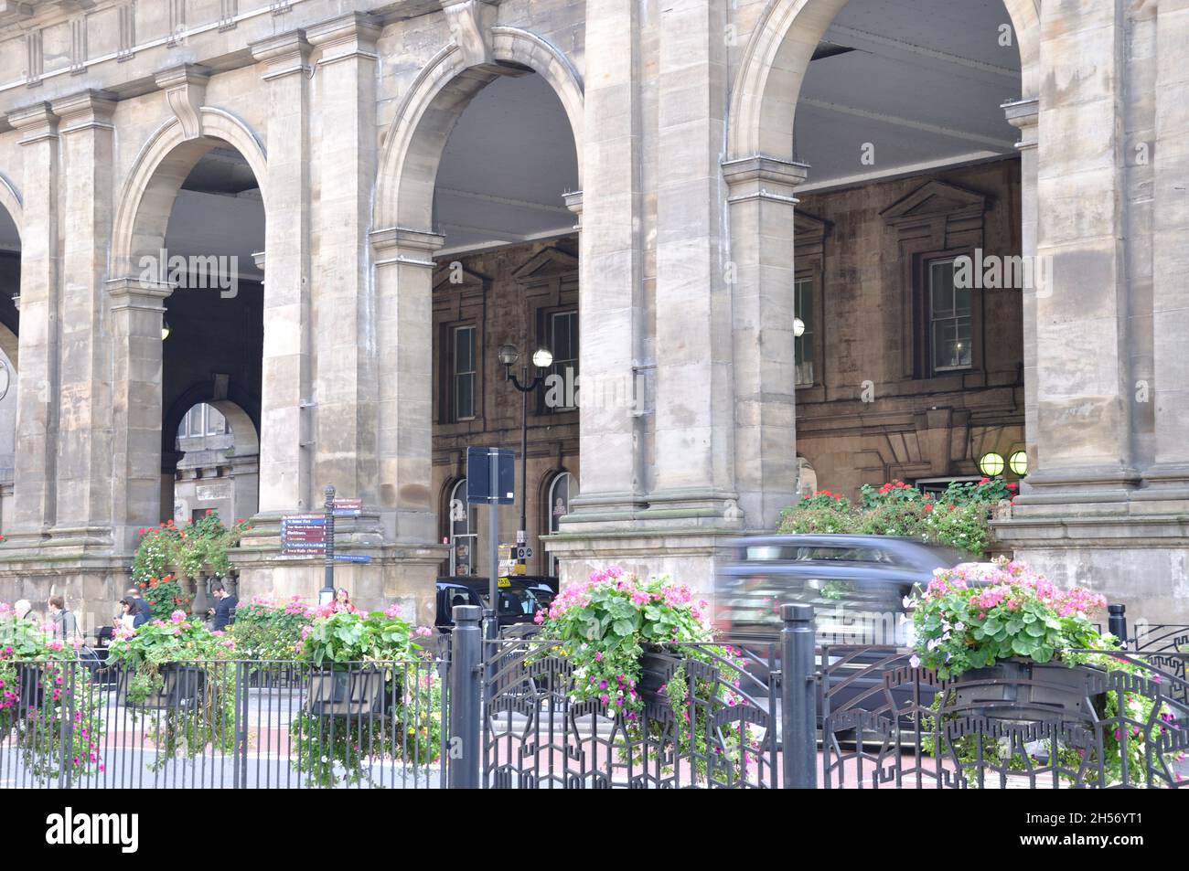 Newcastle Central Station, Newcastle upon Tyne, Tyne and Wear, England, Großbritannien Stockfoto