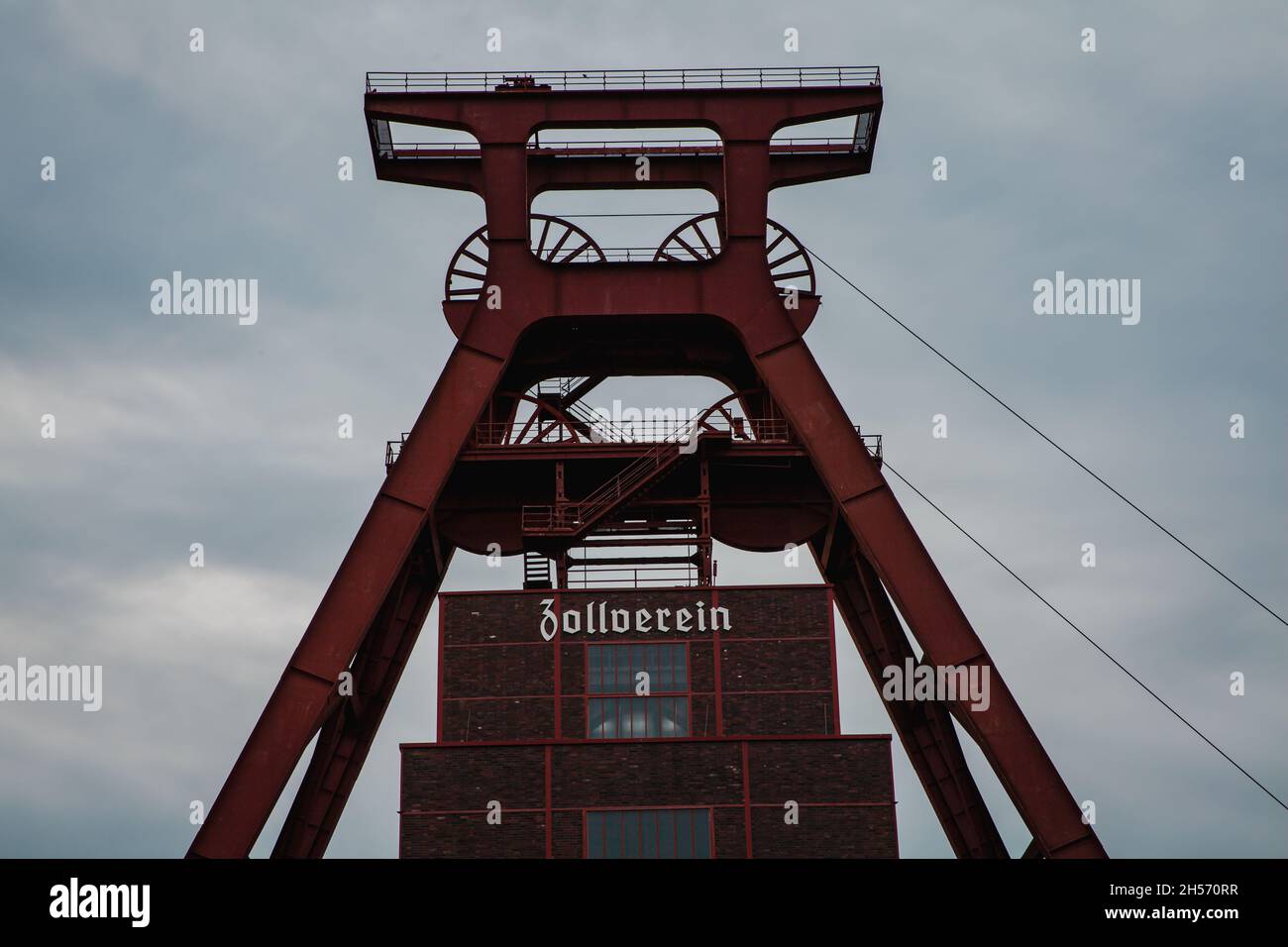 Zeche Zollverein Schacht 12 Architektur- und Industriedenkmal im Ruhrgebiet Stockfoto