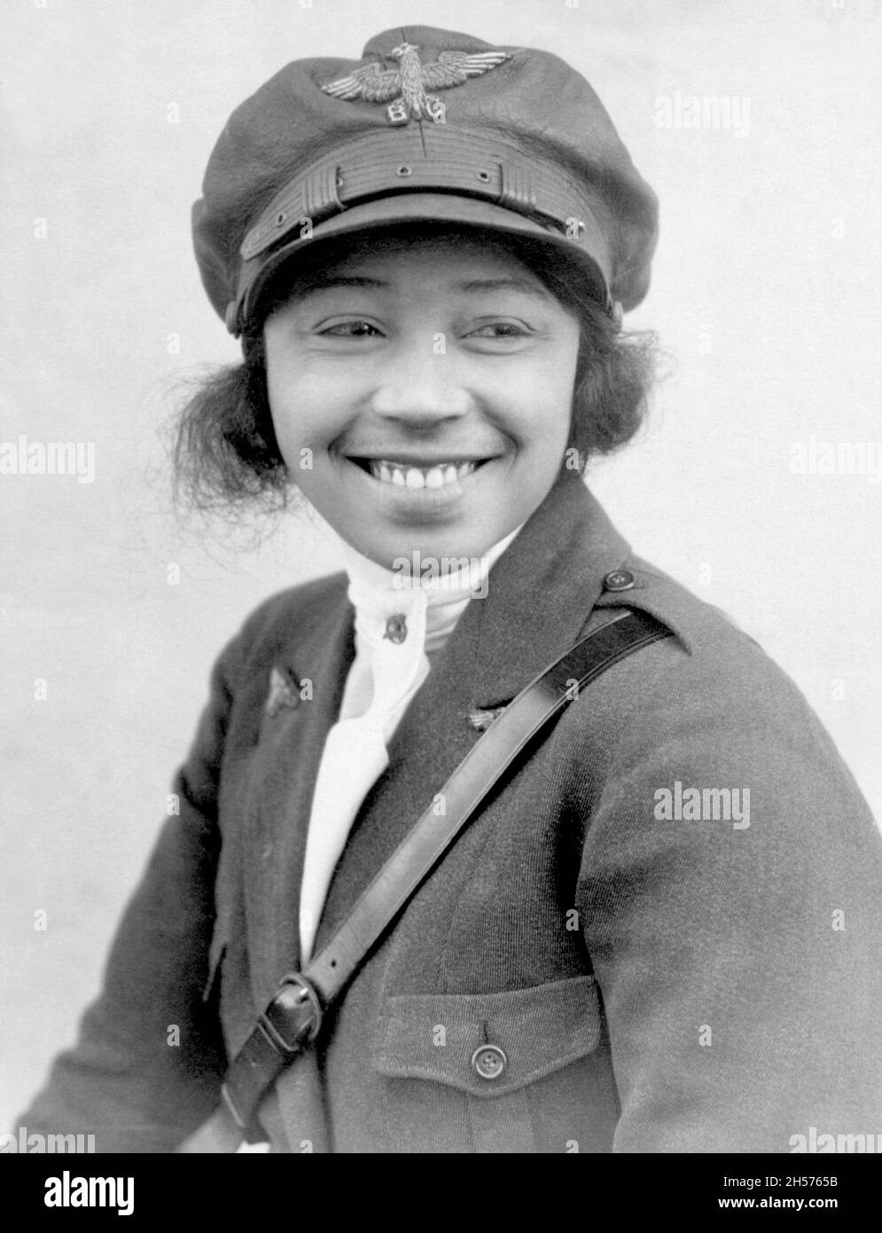 Bessie Coleman - amerikanischer Flieger Stockfoto