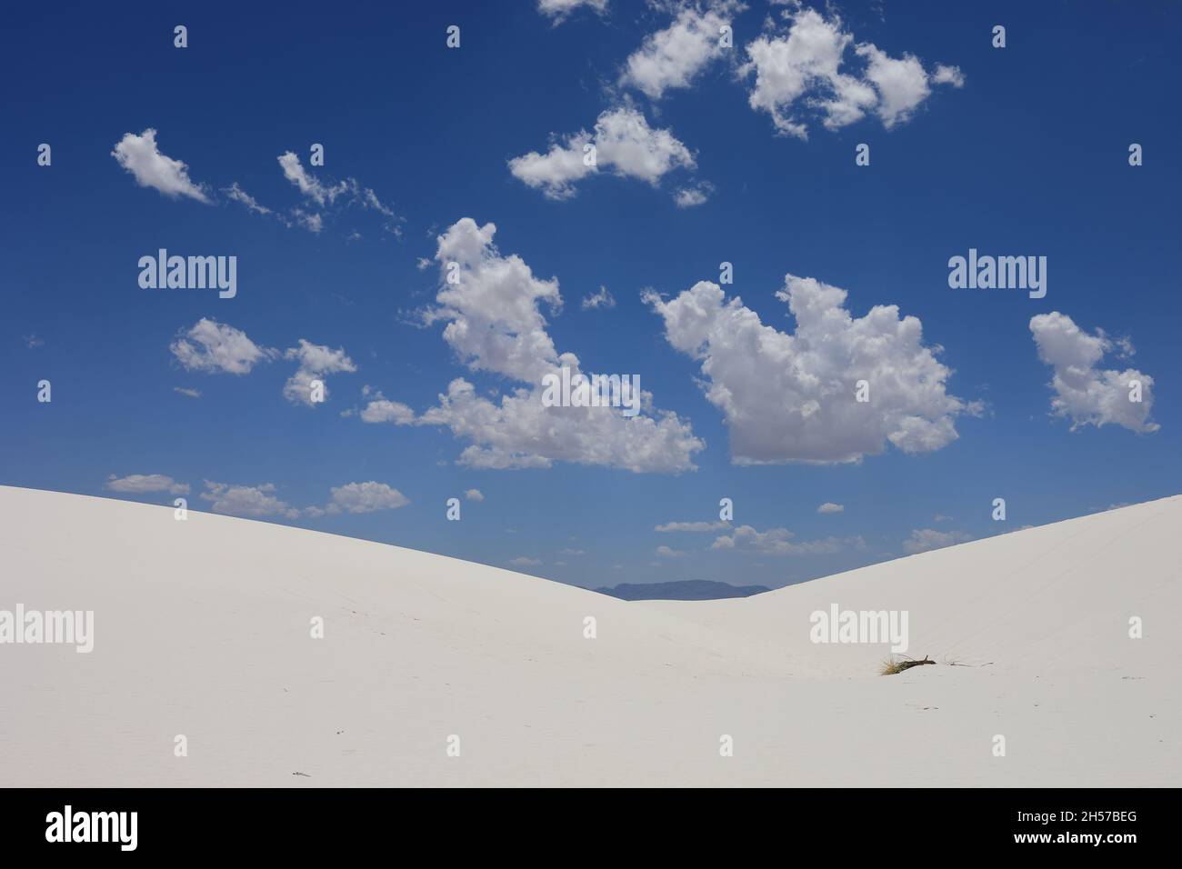 Weißer Sand Stockfoto