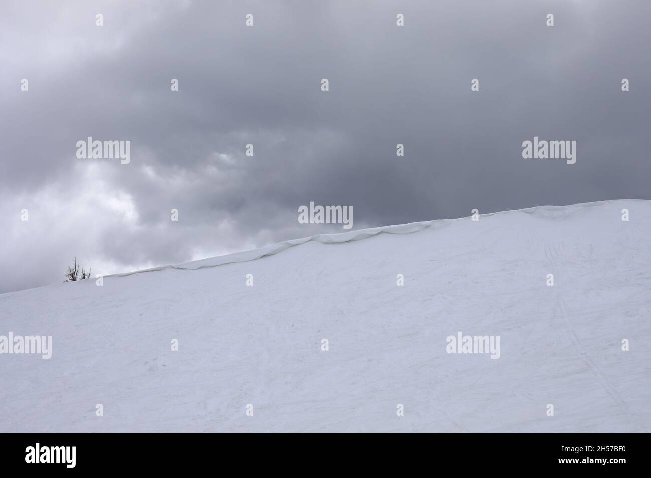 Skigebiet Wolf Creek Stockfoto