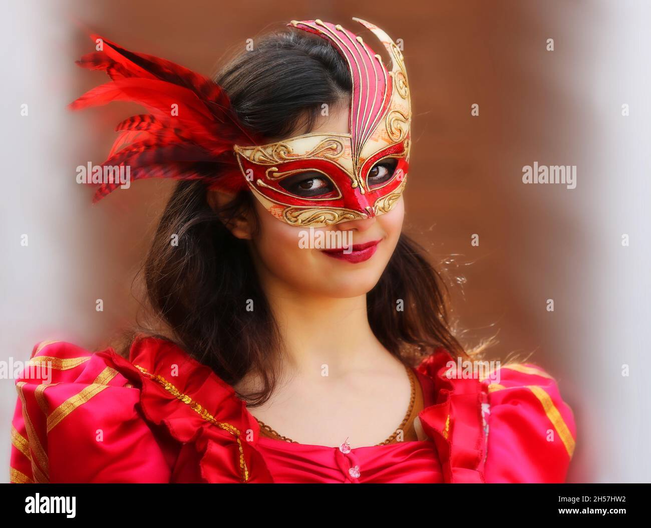  Karneval Venedig, Karneval in Venedig, Carnevale di Venezia, Masken in Illustration 