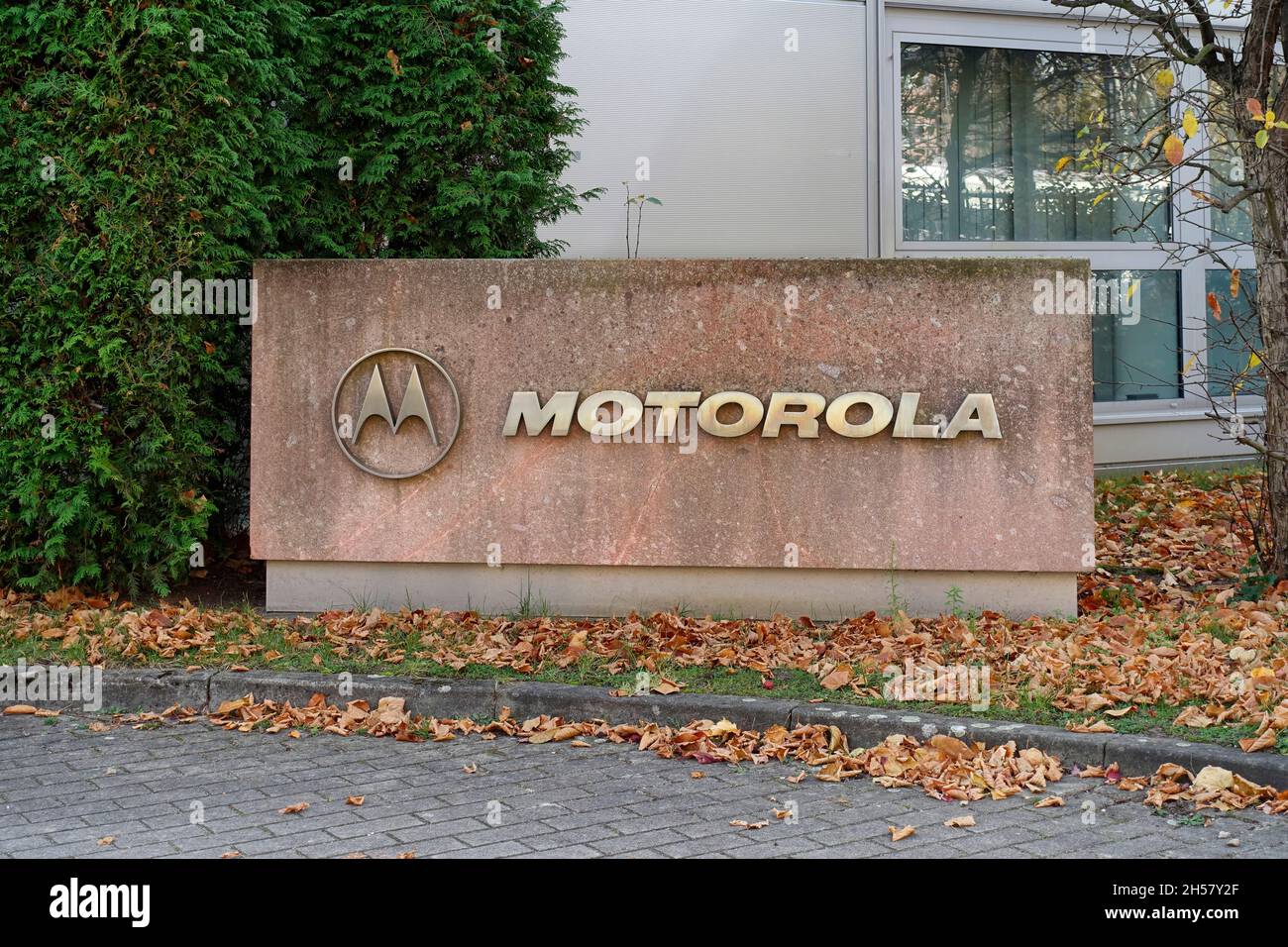 Motorola, Berlin, Deutschland Stockfoto