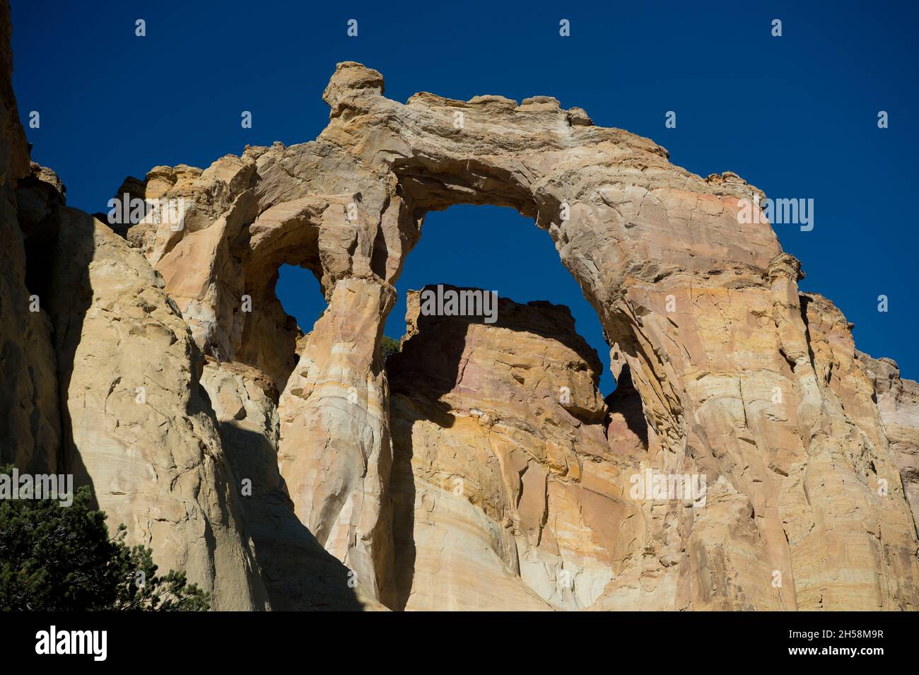 Grosvenor Arch in der Nähe des Kodachrome Basin State Park, Utah Stockfoto