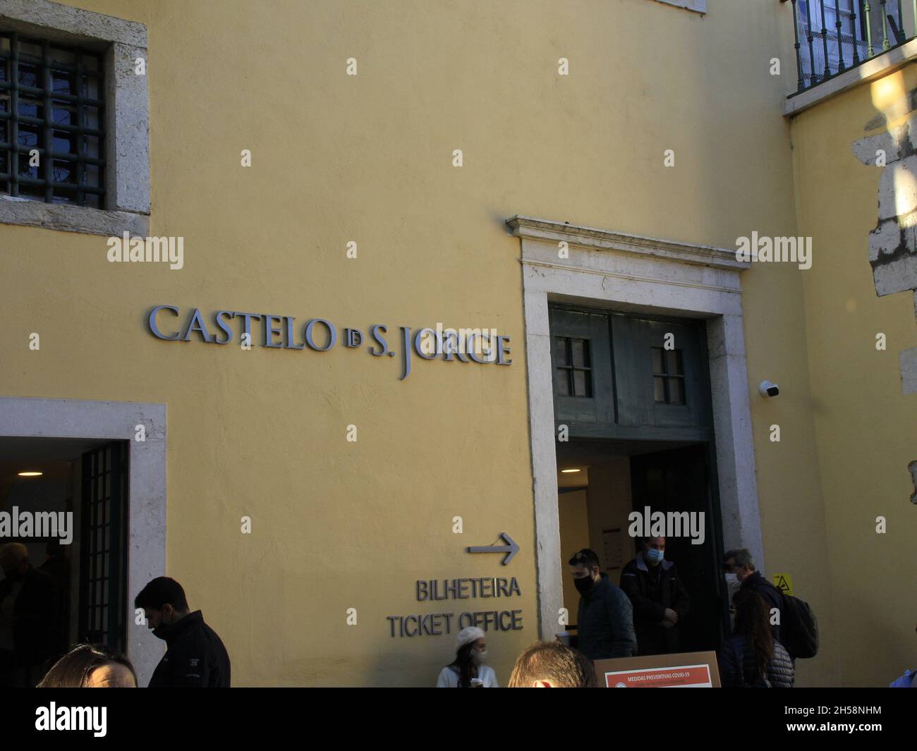 Lissabon, Portugal. November 2021. (INT) Tourismus in Lissabon Besuch