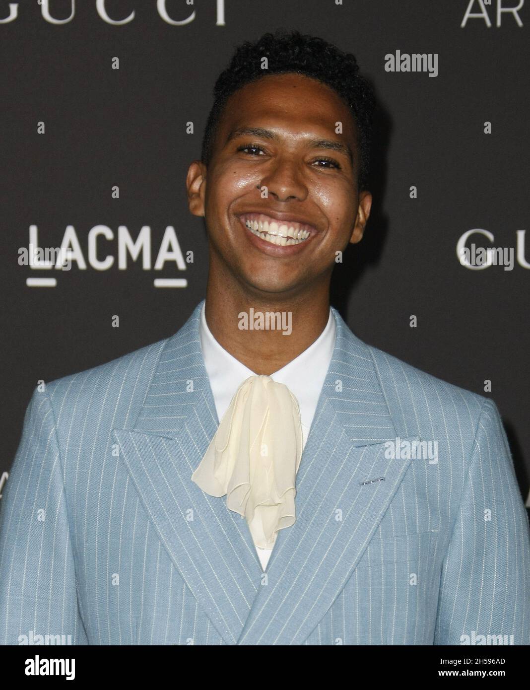 Los Angeles, USA. November 2021. LOS ANGELES, KALIFORNIEN - 06. NOVEMBER: Tyler Mitchell nimmt an der 10. Jährlichen LACMA-KUNSTFILMGALA Teil, die Gucci am 06. November 2021 im Los Angeles County Museum of Art in Los Angeles, Kalifornien, moderiert hat. Foto: Crash/imageSPACE Credit: Imagespace/Alamy Live News Stockfoto