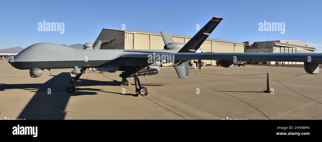 Eine Air Force MQ-9 Reaper Drohne Stockfotografie - Alamy