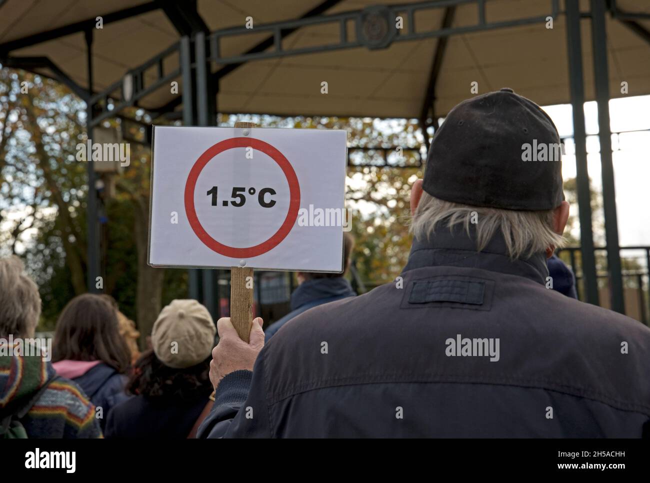 Stratford Climate Action COP26 Rallye Stockfoto