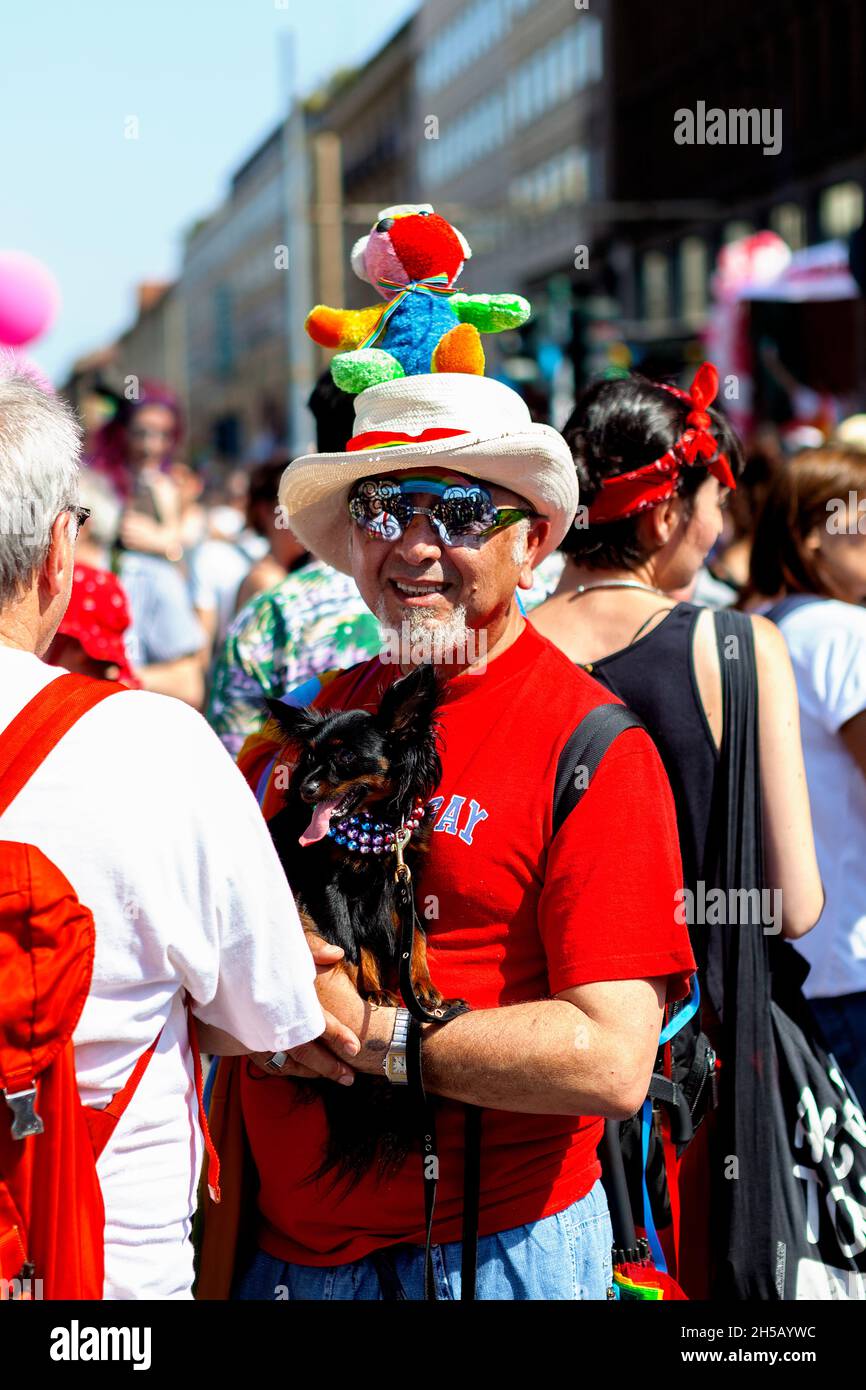 Milano Pride, 24 giugno 2016 Stockfoto