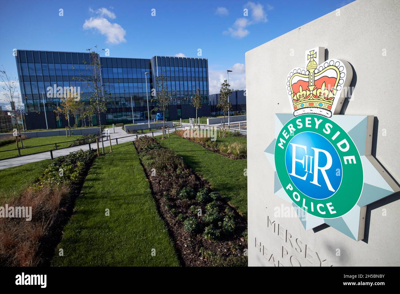 Merseyside Polizei neues Hauptquartier Gebäude Rose Hill Liverpool merseyside uk Stockfoto