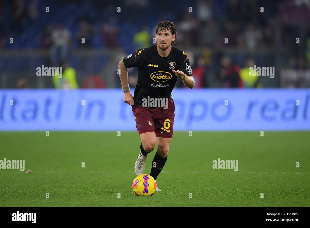 ROM, ITALIEN - 07. NOVEMBER: Stefan Strandberg von der US Salernitana enttäuscht während der Serie A Spiel zwischen SS Lazio gegen US Salernitana am 07. November, Stockfoto