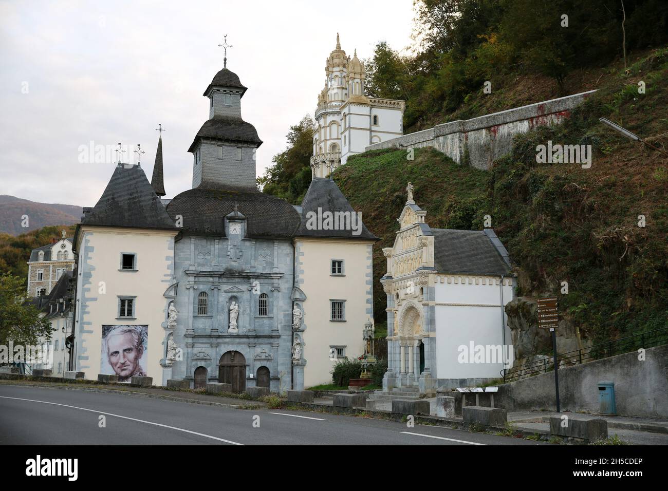 Sanctuaire de Notre-Dame de Bétharram, Betharram, Pyrénées-Atlantiques, Frankreich Stockfoto