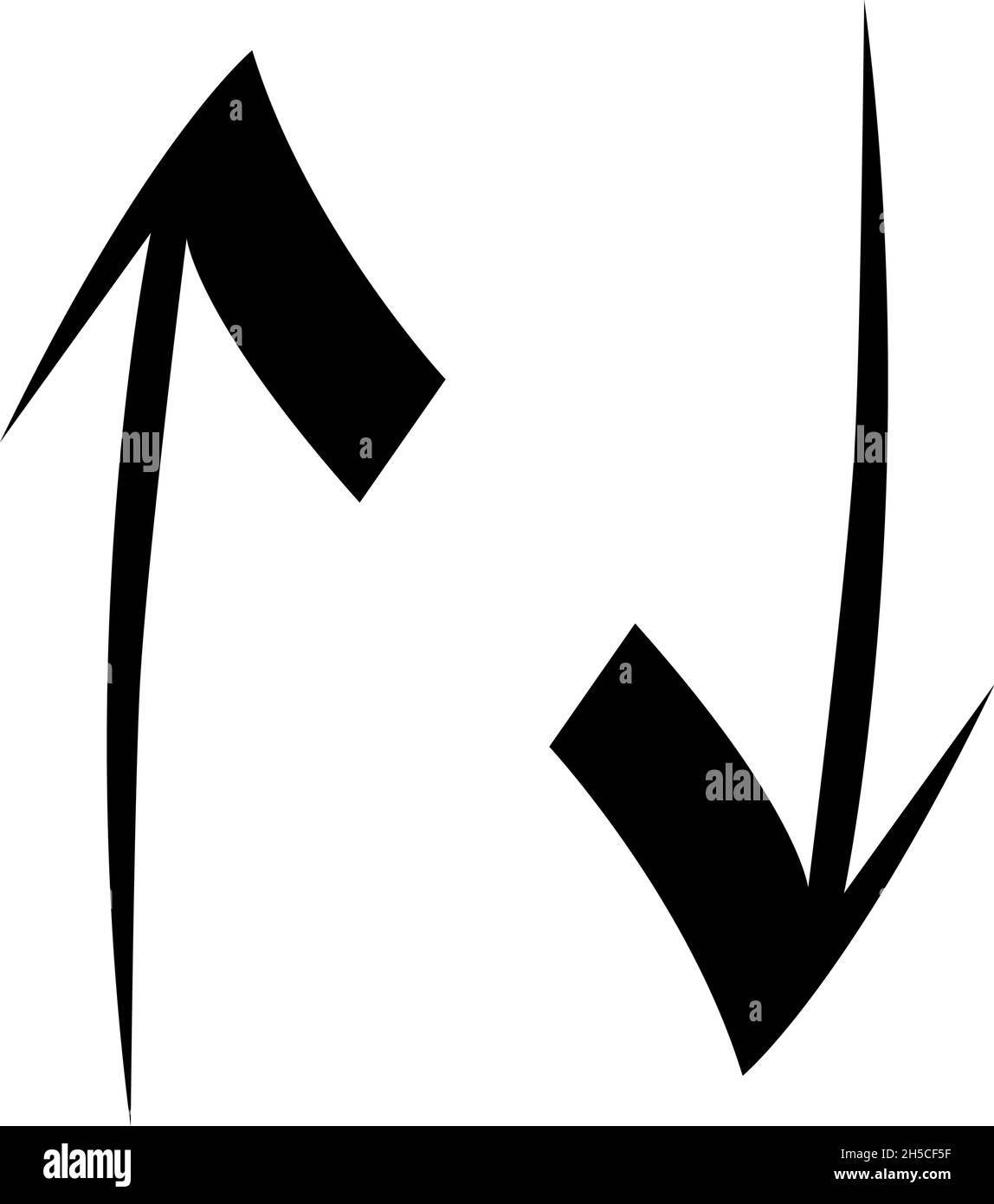 Symbol „Aktualisieren“, „Neu laden“ oder „Aktualisieren“ mit Pfeilen. vektor. Symbol „Zurück“. Starten Sie Neu. Pfeilmarkierung Symbol Vektor-Illustration Stock Vektor