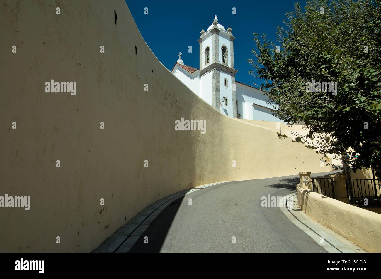 Sines Kirche in Alentejo, Portugal Stockfoto