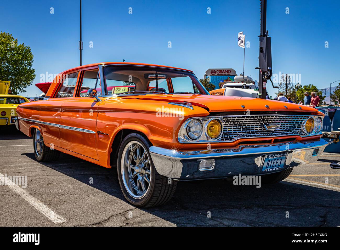 Reno, NV - 4. August 2021: 1963 Chevrolet Impala SS Hardtop Coupe 