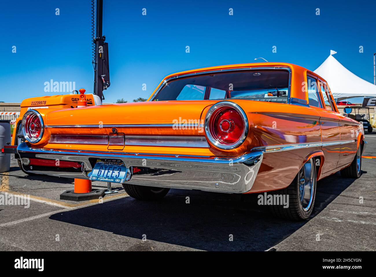 Reno, NV - 4. August 2021: 1963 Chevrolet Impala SS Hardtop Coupe 