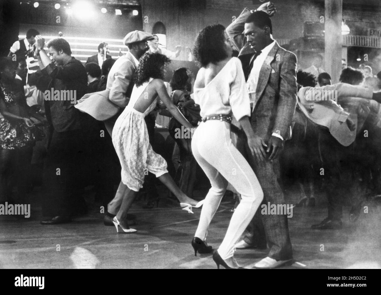 Eddie Murphy, am Set des Films, '48 Std.', Paramount Picturs, 1982 Stockfoto