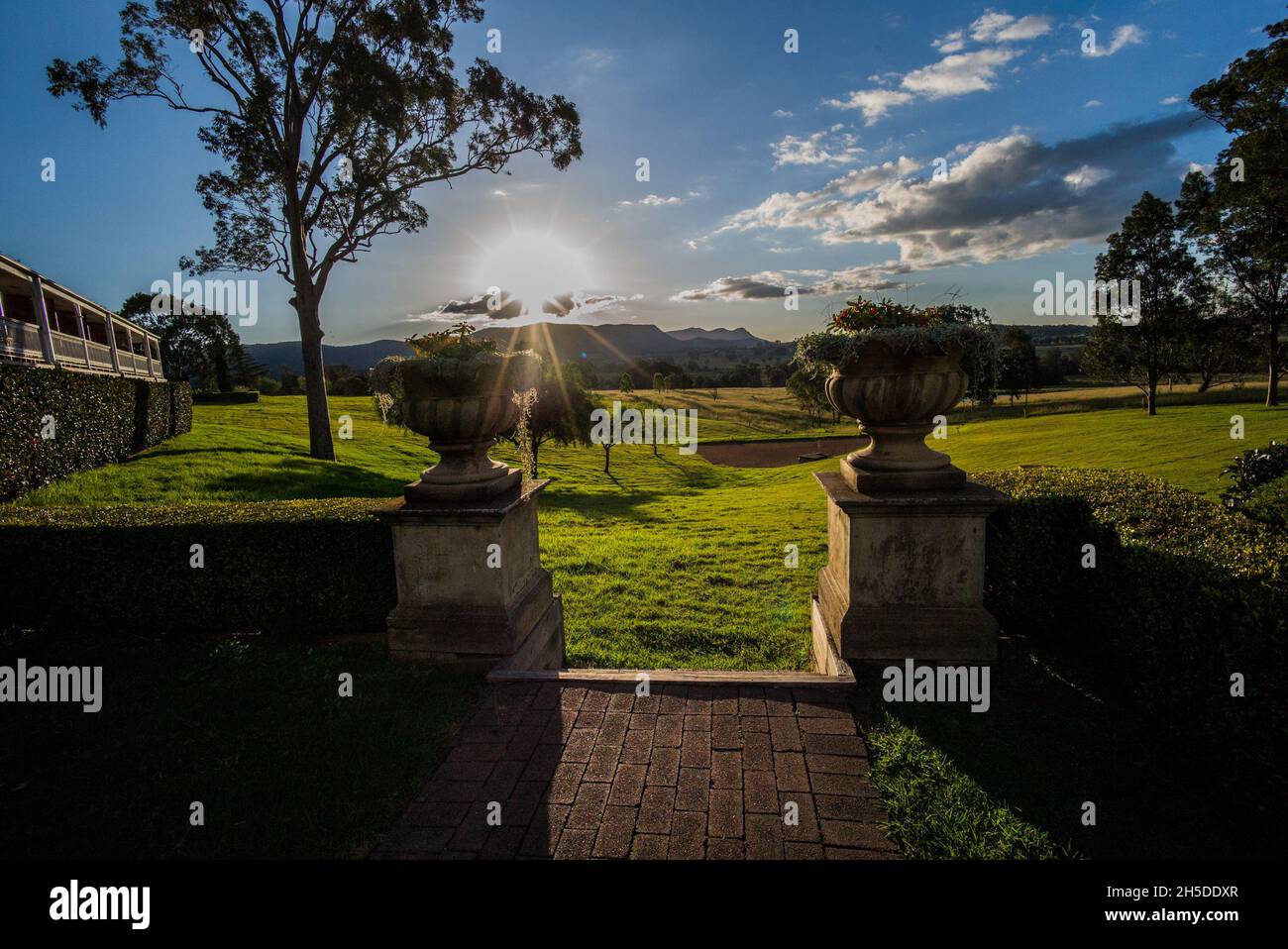 Hunter Valley Stockfoto