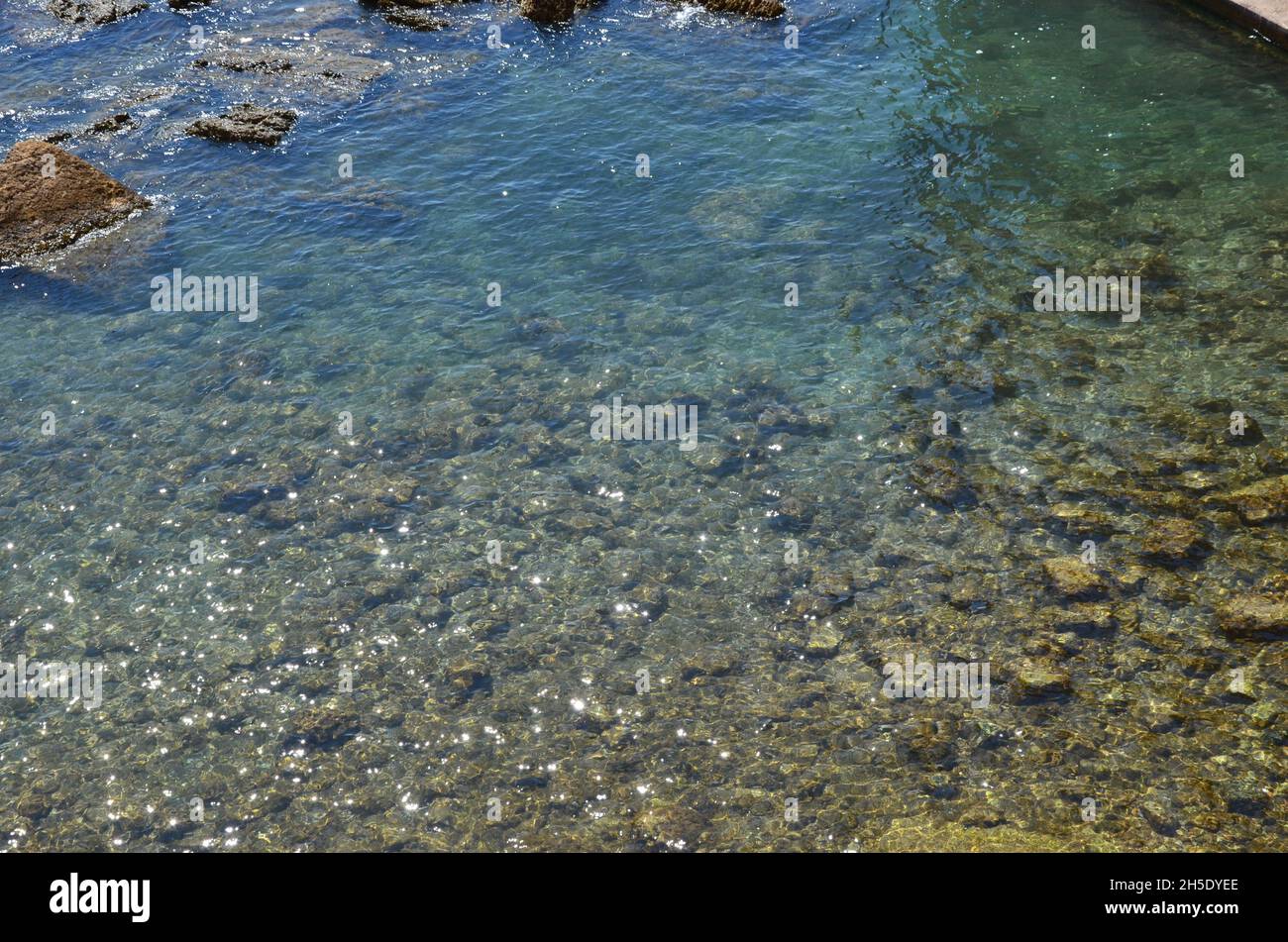 Einige Fotos aus dem schönen, hellen Meer rund um die Insel Ortigia, in ...