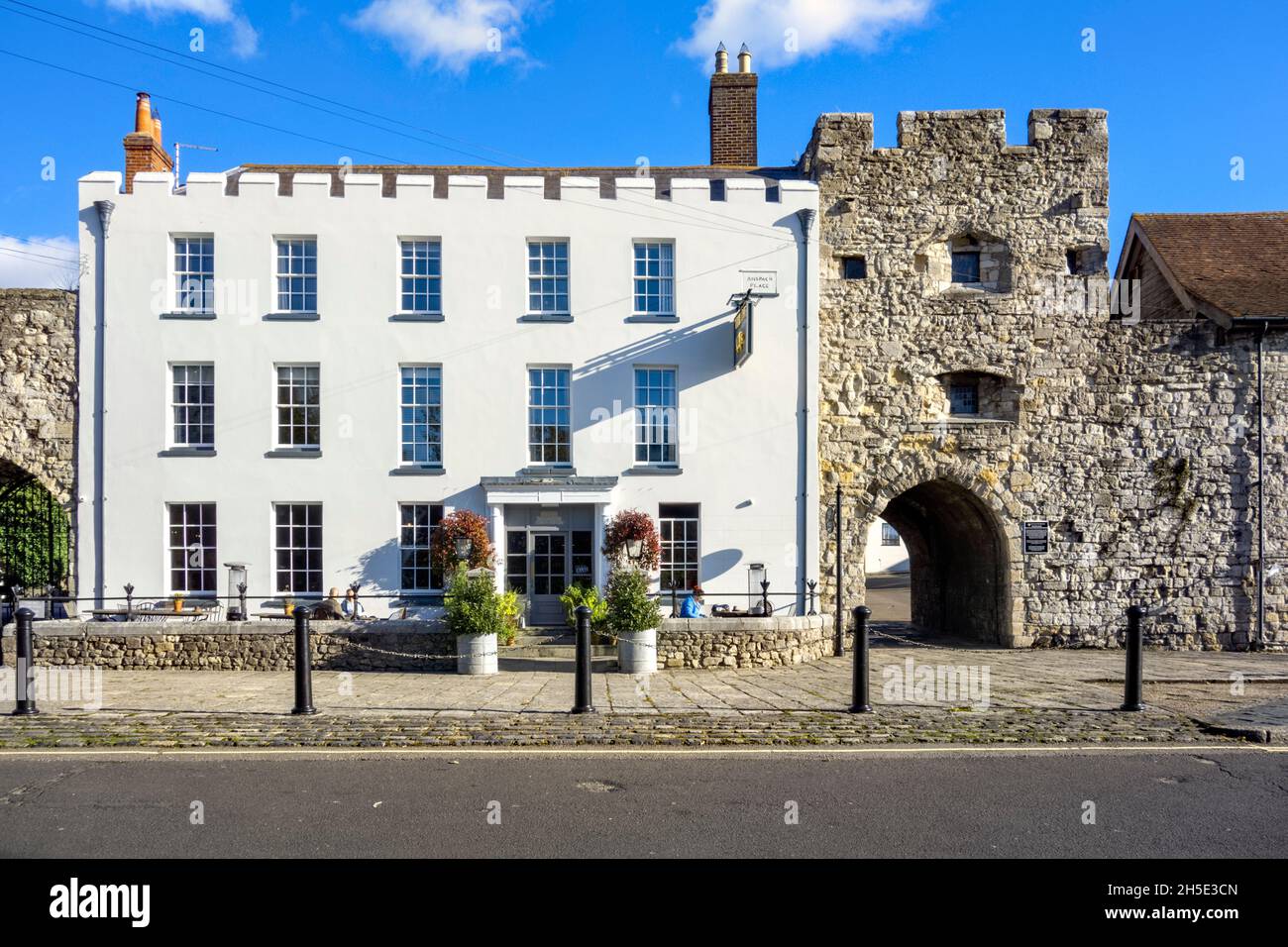 The Pig in the Wall Hotel and Restaurant, Western Esplanade, Southampton, Großbritannien Stockfoto