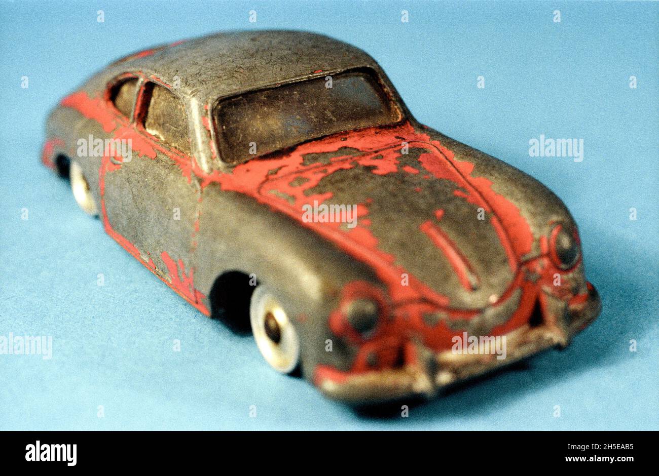 Porsche Spielzeugauto Stockfoto