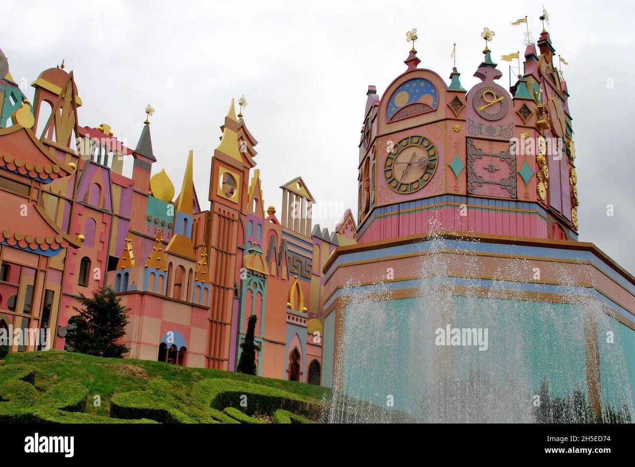 Es ist eine kleine Welt, Disneyland, Paris, Frankreich Stockfoto