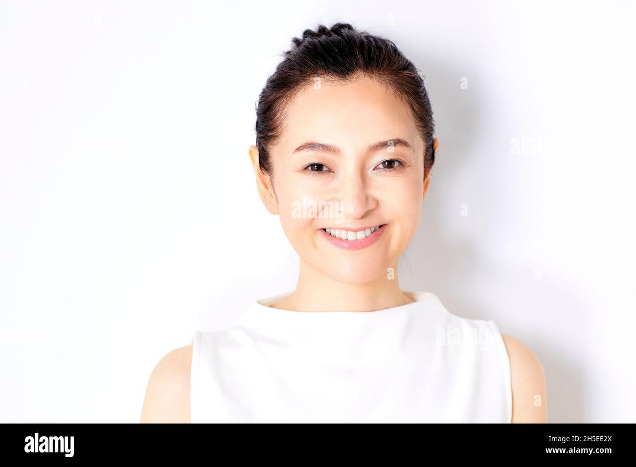 Japanische Frau Studio Porträt Stockfoto