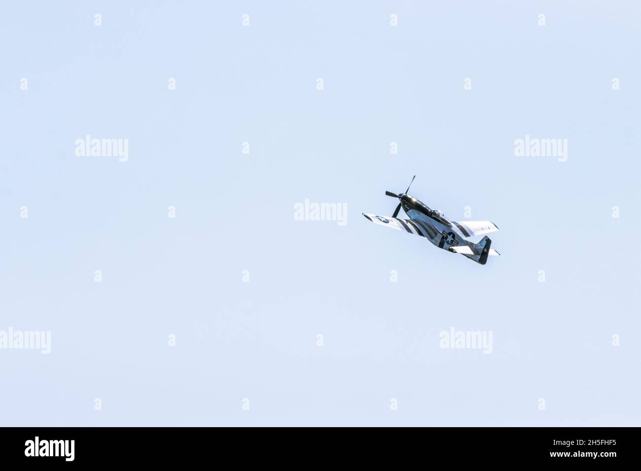 Toronto International Air Show P-51 Mustang Stockfoto