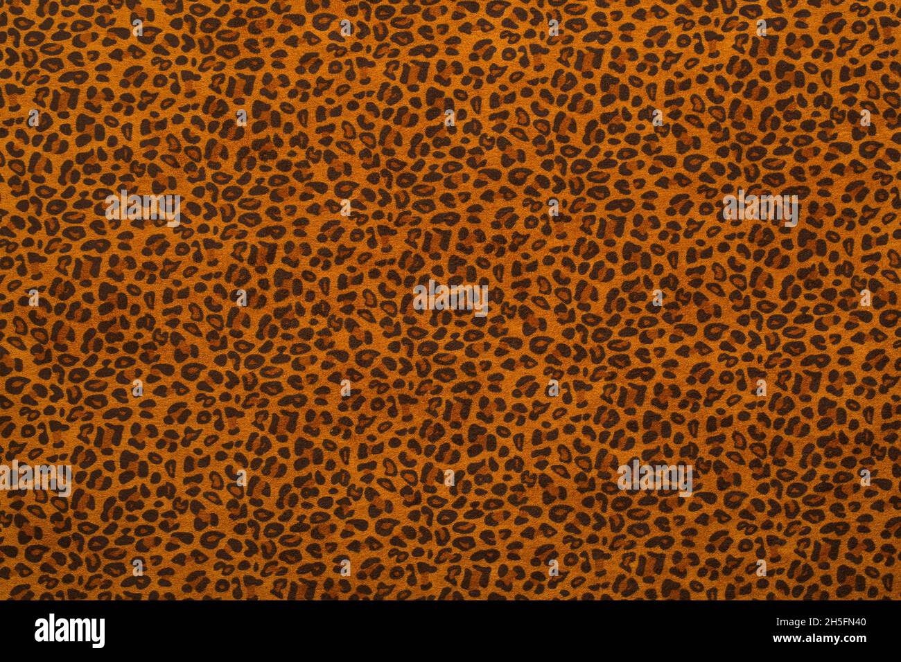 Pelzstruktur mit Leopardenmuster Stockfoto