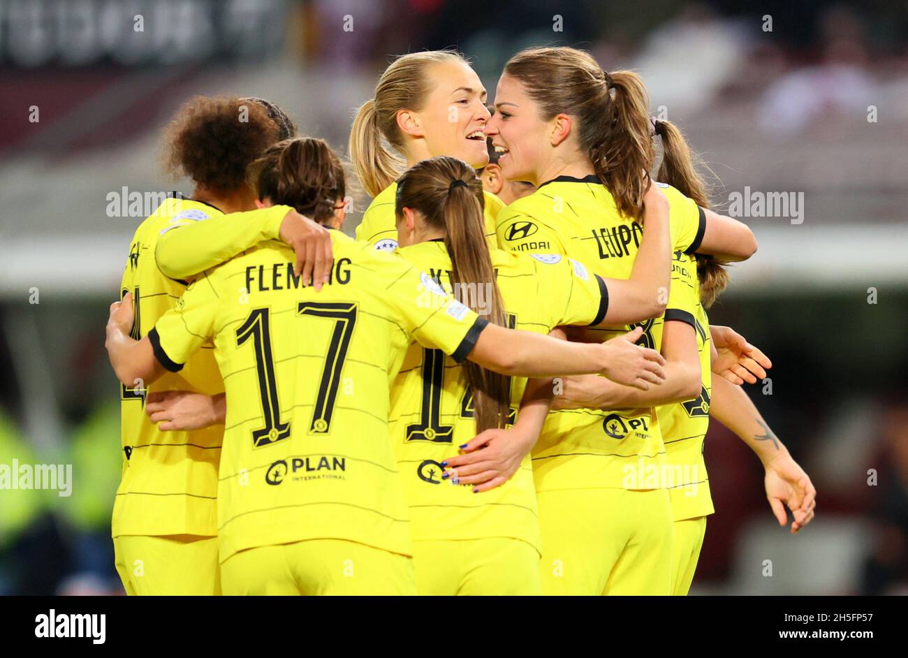 Fußball - Champions League der Frauen - Gruppe A - Servette gegen Chelsea -  Stade Geneve, Lancy, Schweiz - 9. November