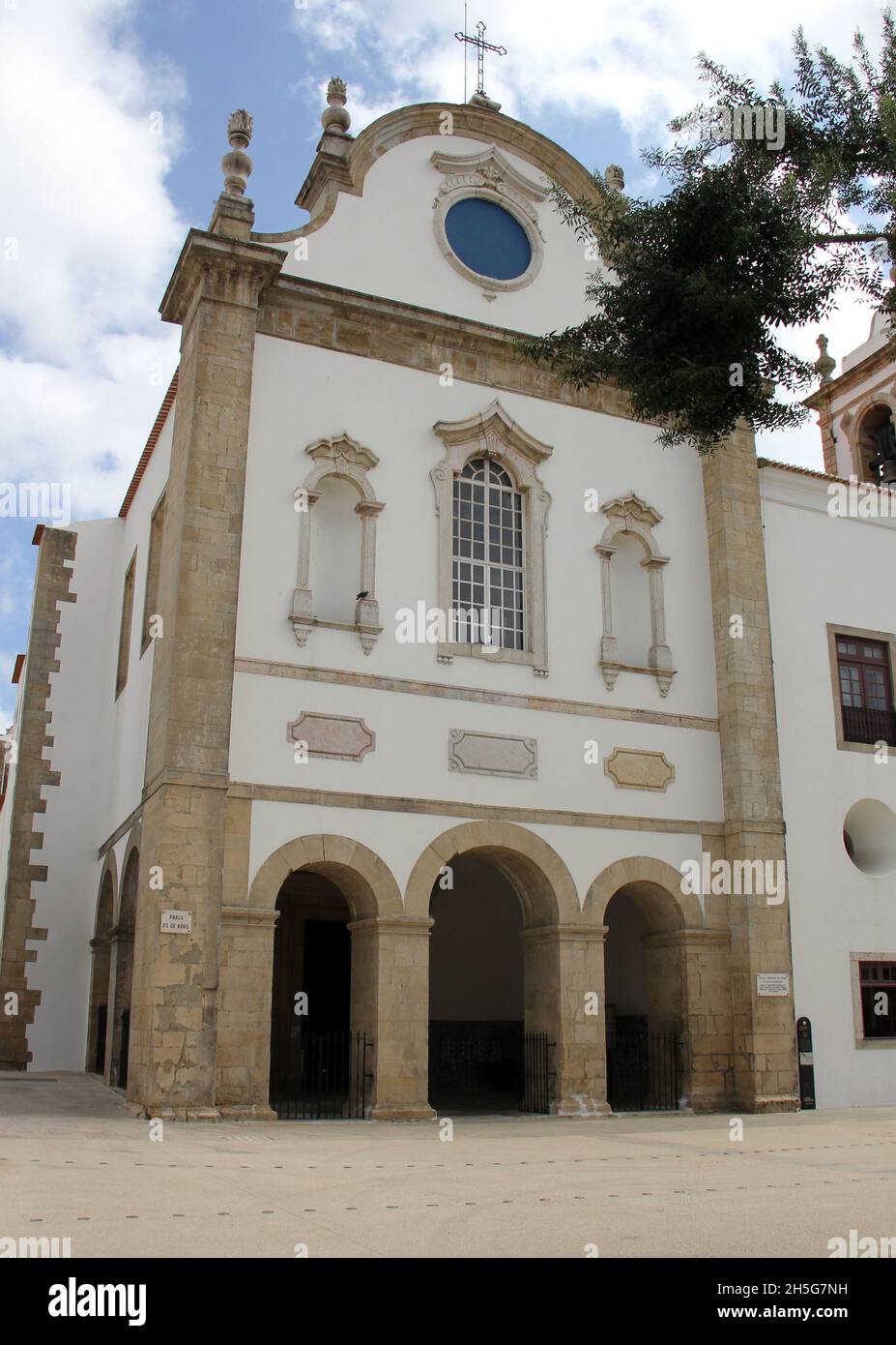 Kirche und Kloster unserer Lieben Frau von Gnade, Torres Vedras, Portugal Stockfoto