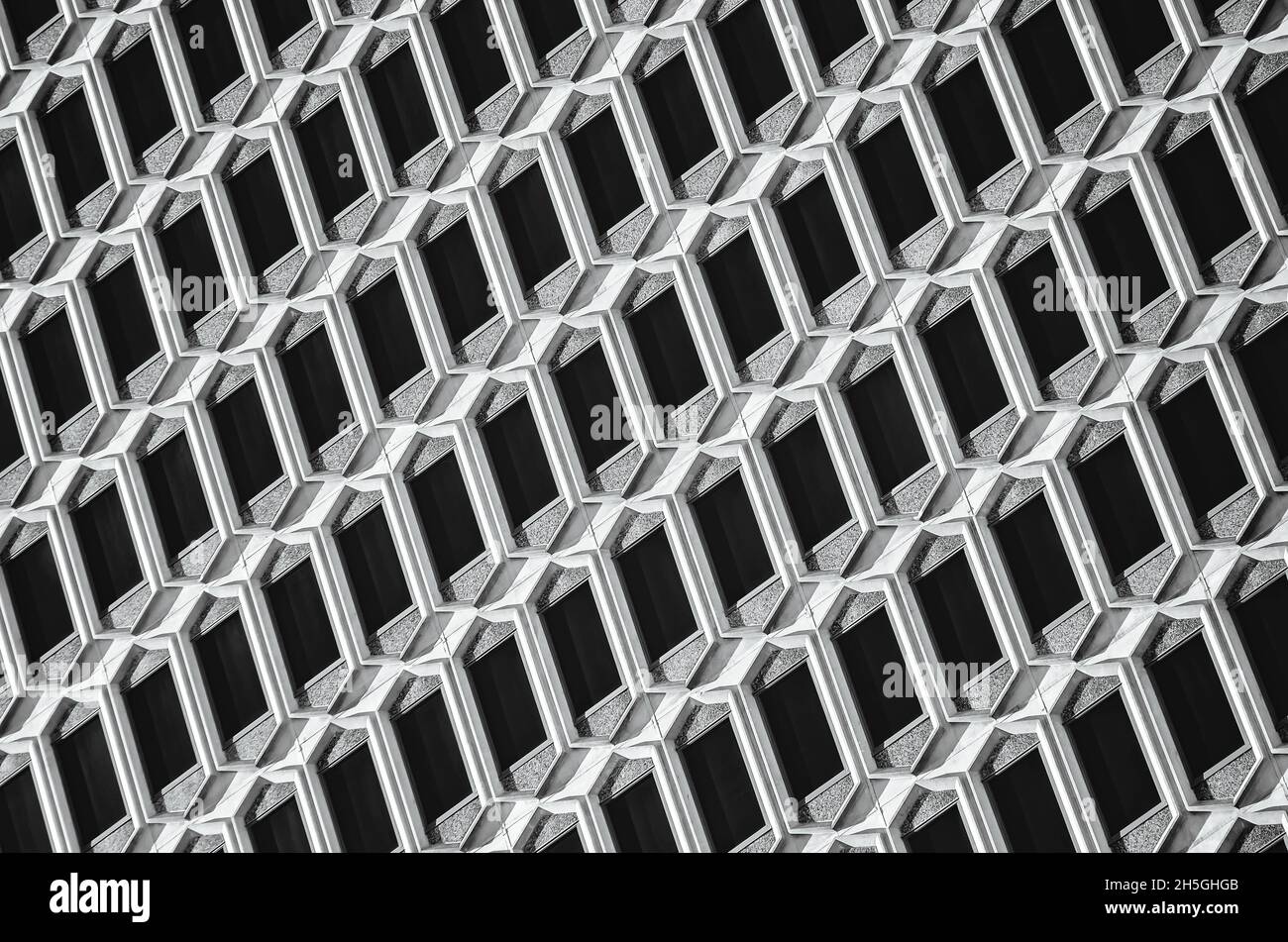 Das RSA Trustmark Building, auch bekannt als AmSouth Bank Building, GM Building und RSA–BankTrust Building, ist in Mobile, Alabama, abgebildet. Stockfoto