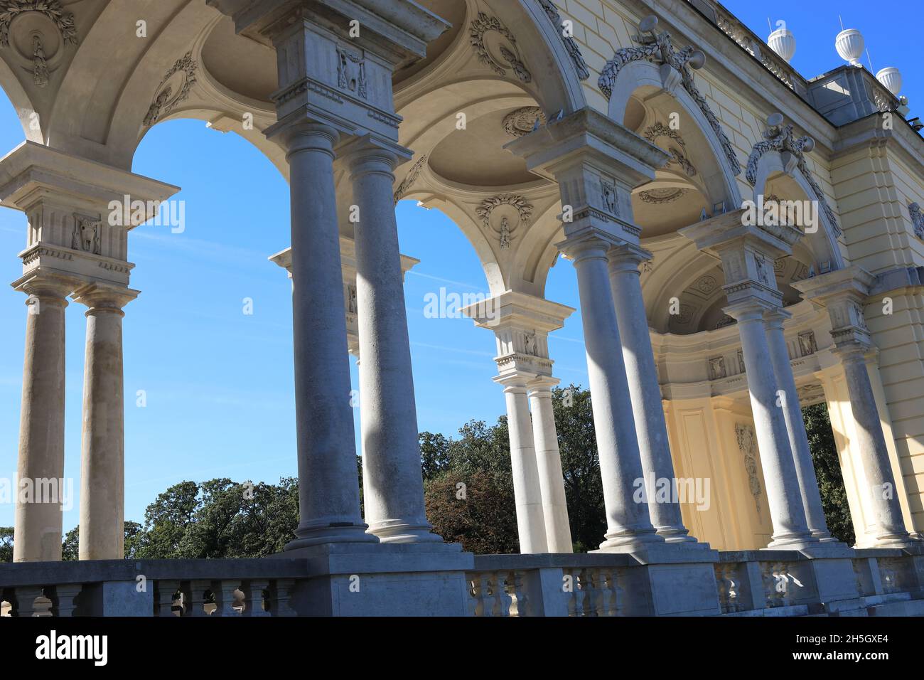 Das Gloriette-Stück Stockfoto