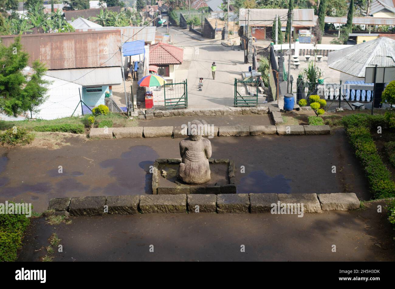 Karanganyar, Indonesien. 31. Juli 2015. Architektur des historischen Erbes des Hinduismus. Stockfoto