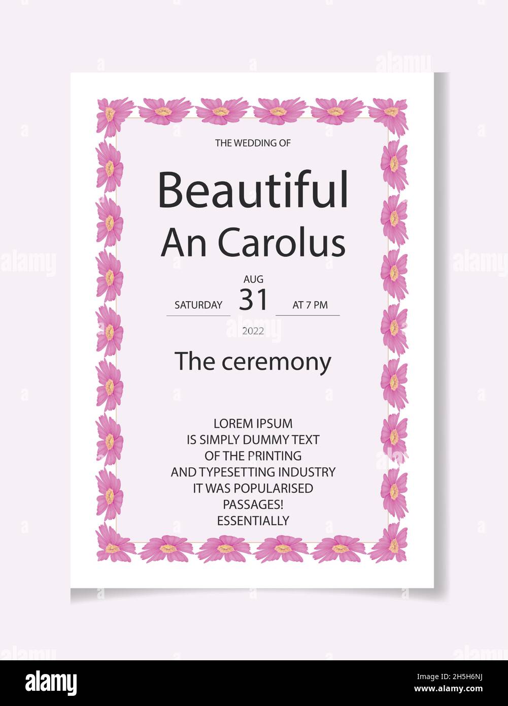 Aquarell Hand Zeichnung Blatt floralen Design Stock Vektor