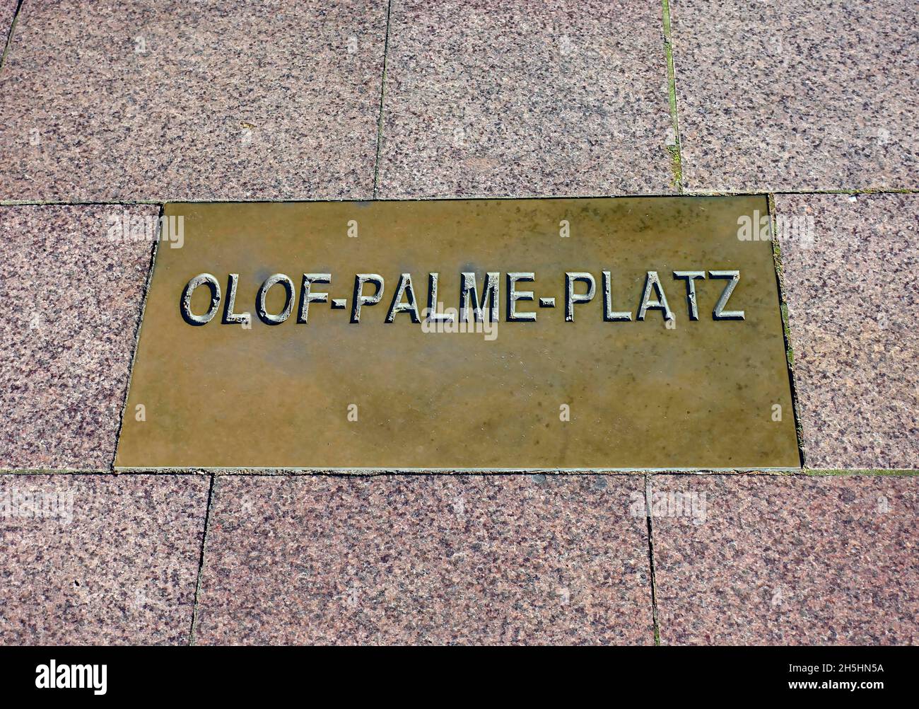 Olof Palme Platz, Berlin, Deutschland Stockfoto