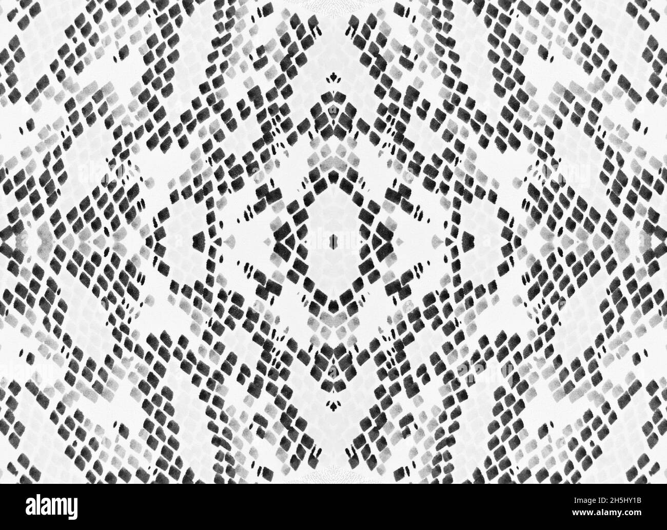 Camouflage Snake Aquarell-Design. Stockfoto