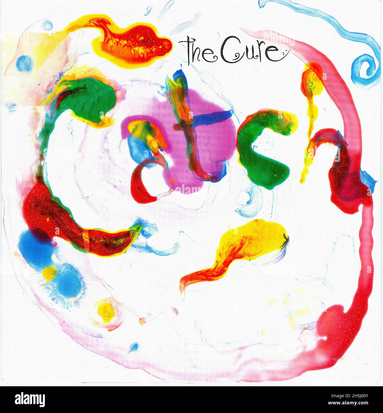 Vintage Single Record Cover - Cure, the - Catch - D - 1987 02 Stockfoto