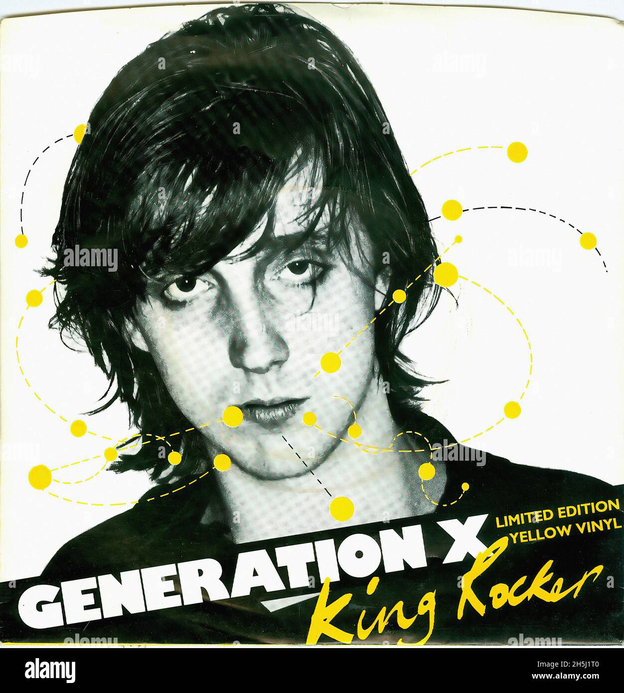 Vintage Single Record Cover - Generation X - King Rocker - Pic 4 - UK - 1979 02 Stockfoto